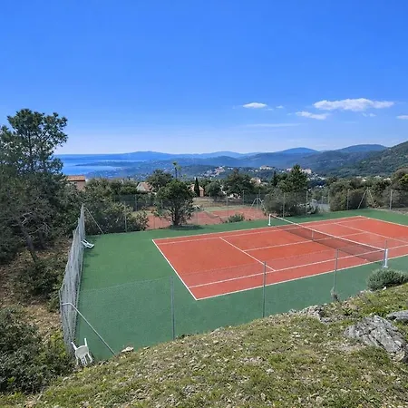 아파트 Les Terrasses Azur, Vue Mer, Piscine Et Tennis